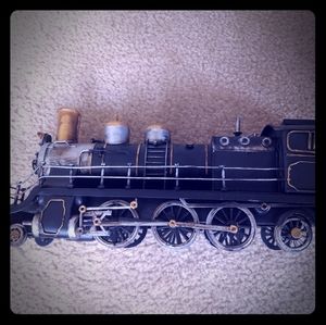 (Sold)Antique style train decor